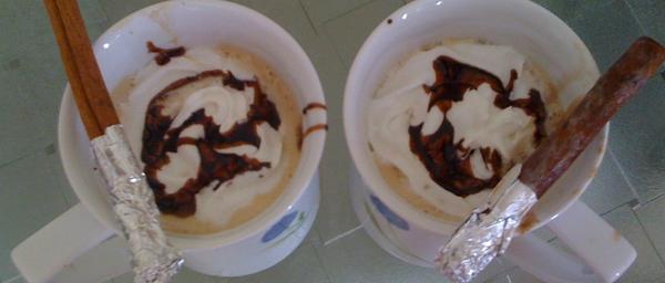 The Heavenly Cinnamon Choco Latte