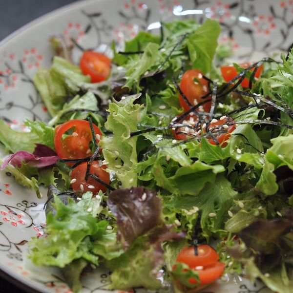 Spicy Teriyaki Marinated Salmon Salad gallery photo 10