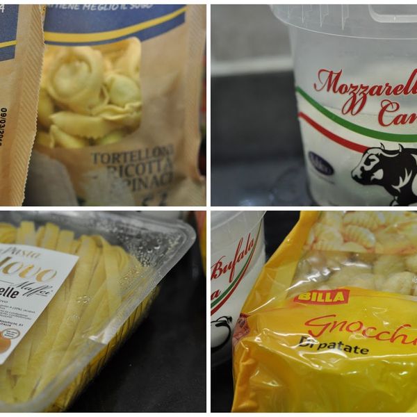 Tortellini with Chicken & Buffalo Mozzarella Meatballs  gallery photo 2