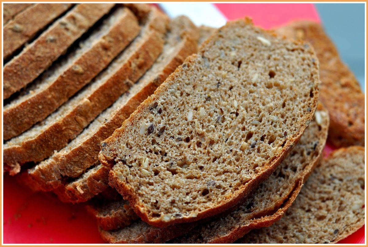 Click to view full image Whole Wheat, Oats and Seeds Bread