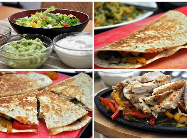 Mexican At Home - Chicken Quesadillas