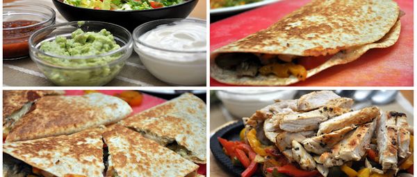 Mexican At Home - Chicken Quesadillas