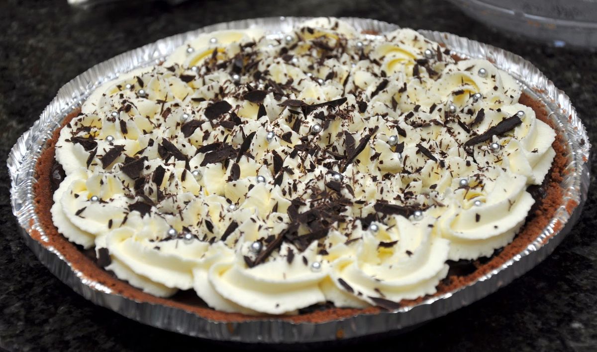 Click to view full image Easy & Quick Chocolate Pudding Pie