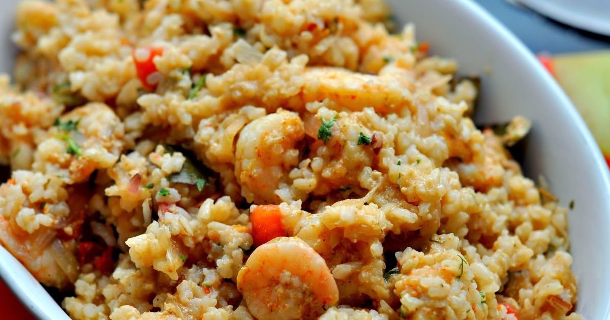 Prawn Brown Rice Biryani