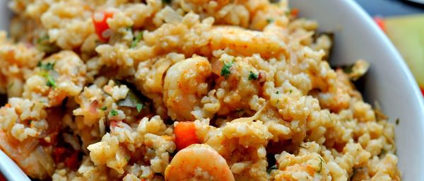 Prawn Brown Rice Biryani