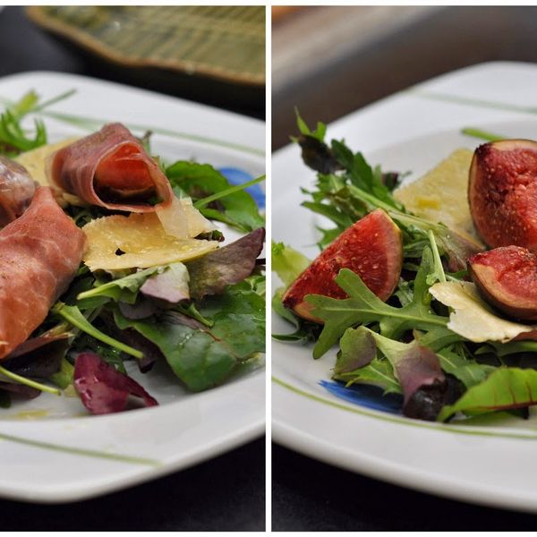Roasted Figs Salad with (or without) Parma Ham gallery photo 1