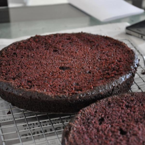 A Taste for Giving ...... Eggless Chocolate Cake with Chocolate Frosting gallery photo 2