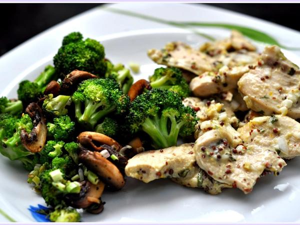 Oven Roasted Mustard Chicken 