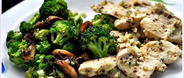 Oven Roasted Mustard Chicken