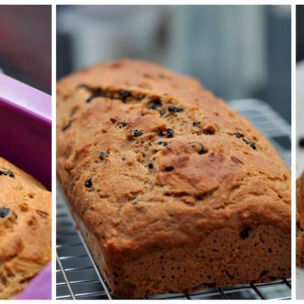 Whole Wheat Blueberry Banana Bread gallery photo 2