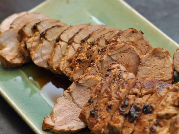 Spicy Soy Dijon Pork Tenderloin