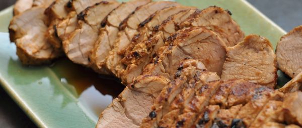 Spicy Soy Dijon Pork Tenderloin