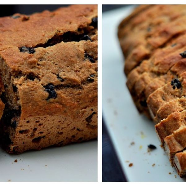 Whole Wheat Blueberry Banana Bread gallery photo 8