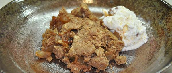 Gluten Free Apple Crumble