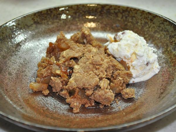 Gluten Free Apple Crumble