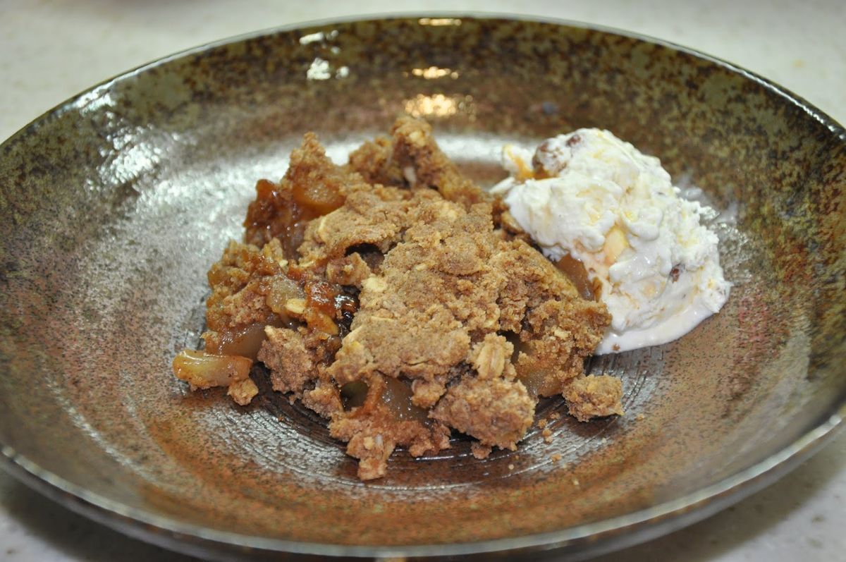 Click to view full image Gluten Free Apple Crumble