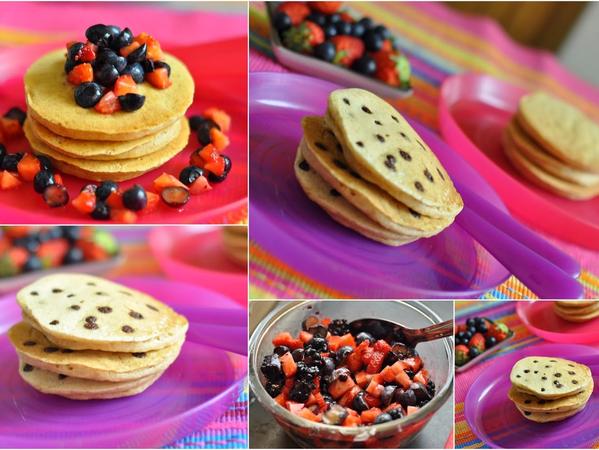 Healthy Whole Wheat Pancakes 
