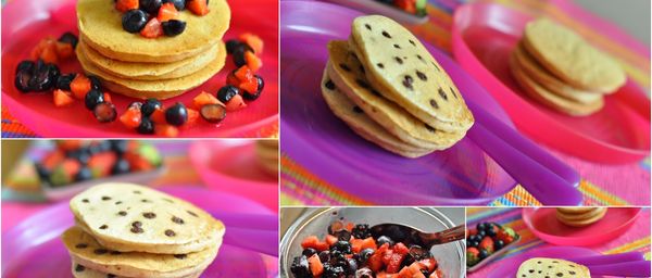 Healthy Whole Wheat Pancakes