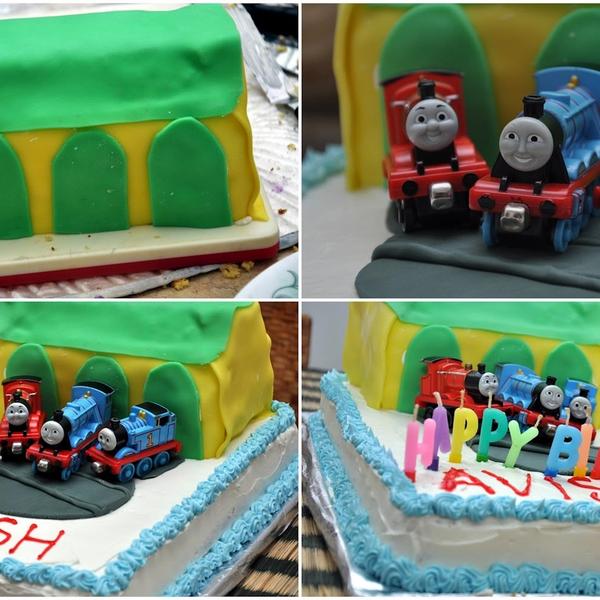 Thomas & Friends - Tidmouth Sheds Birthday Cake gallery photo 7