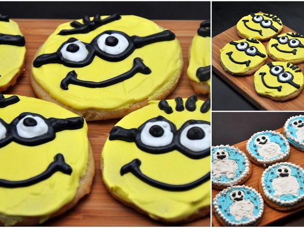 Fun Cookies - Minions & Snowgies! 