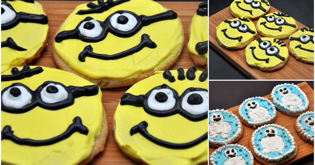 Fun Cookies - Minions & Snowgies! 