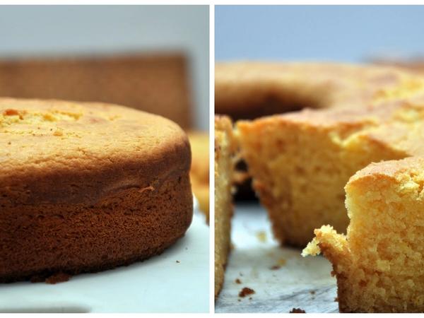 Eggless Orange Cake