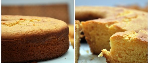 Eggless Orange Cake