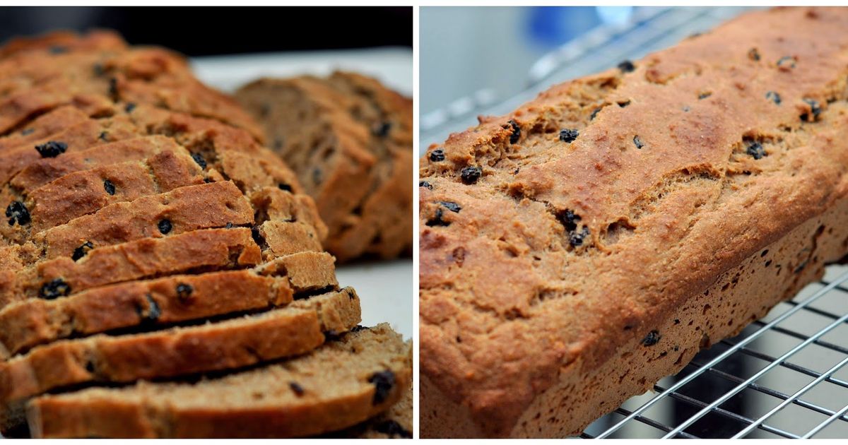 Whole Wheat Blueberry Banana Bread