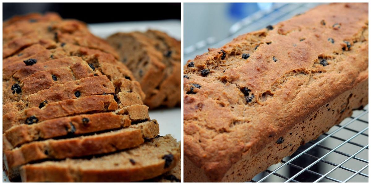 Click to view full image Whole Wheat Blueberry Banana Bread