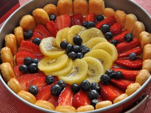 Lemony Fruit Charolette