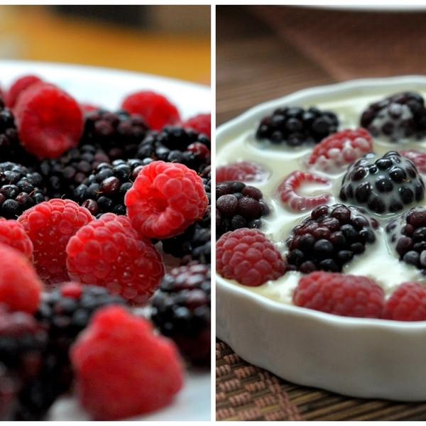 Iced Berries with White Chocolate Sauce gallery photo 1