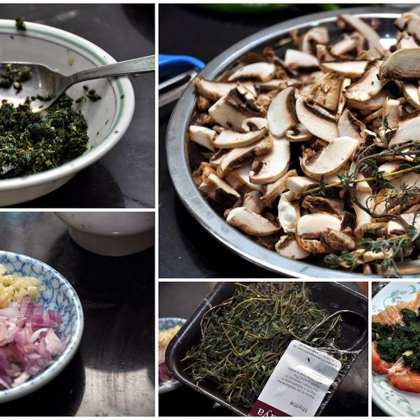 Spinach & Chicken Roll Ups With Mushroom Sauce gallery photo 2