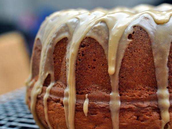 Butterscotch Cake with Butterscotch Glaze