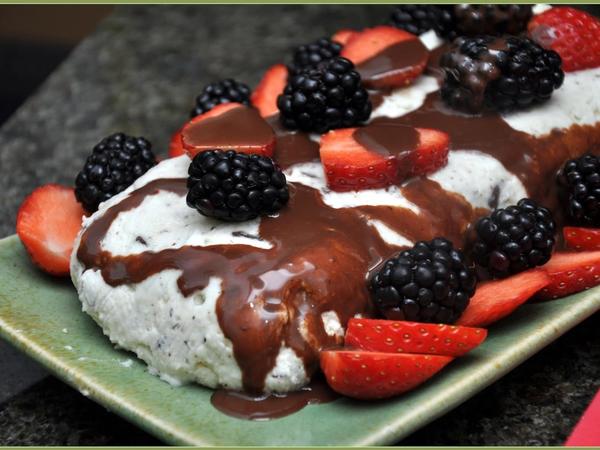 Meringue Gelato Cake