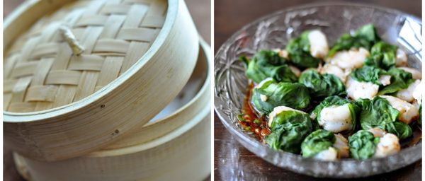 Dim Sum @ Home ........ Prawn Spinach Rolls