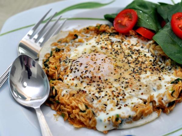 Spicy Oats with Egg 