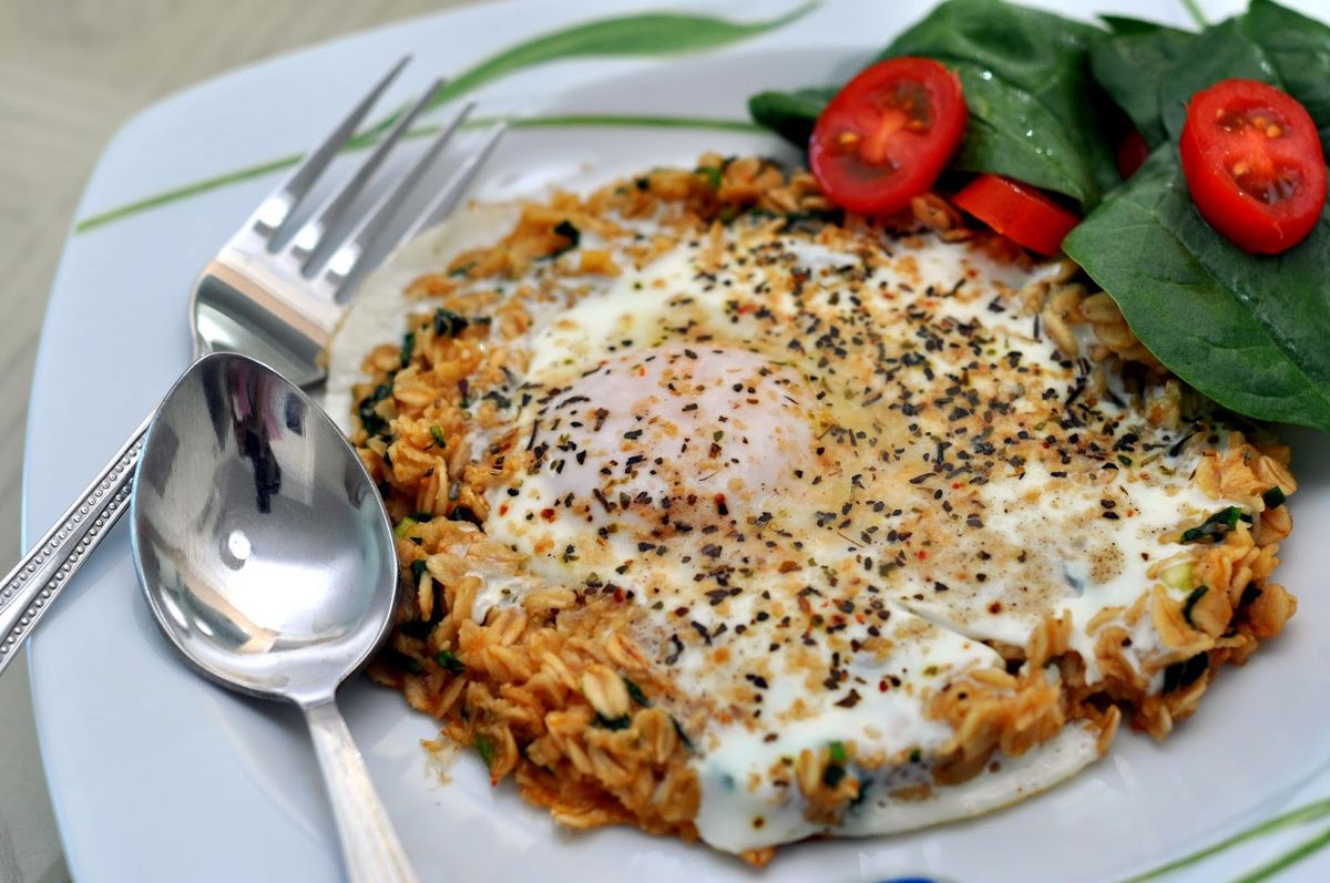 Click to view full image Spicy Oats with Egg