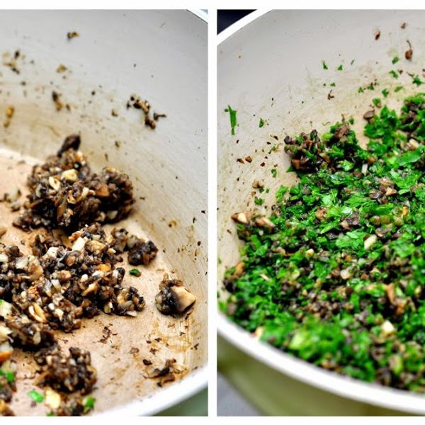 Mediterranean Style Mushroom Spinach Whole Wheat Pasta gallery photo 5