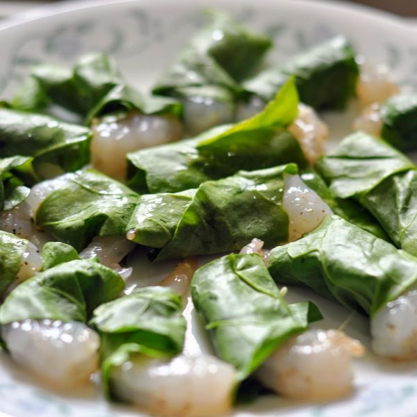 Dim Sum @ Home ........ Prawn Spinach Rolls gallery photo 6