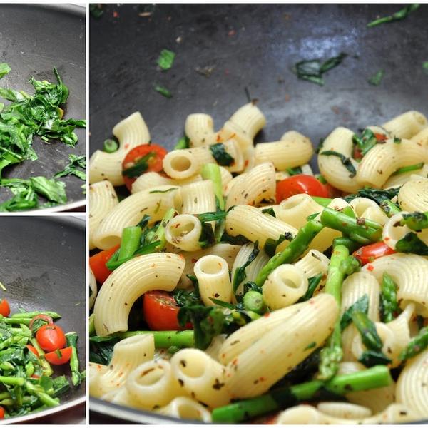 Pasta with Veggies and Feta Cheese gallery photo 5