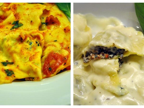 Homemade Ravioli ..... Done Two Ways
