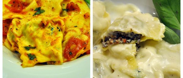 Homemade Ravioli ..... Done Two Ways