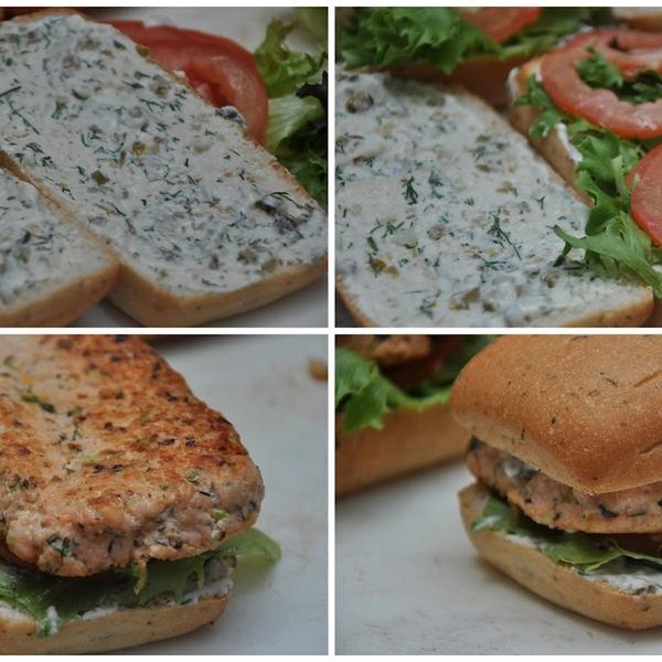 Delicious and Healthy Salmon Patty Sandwiches gallery photo 9