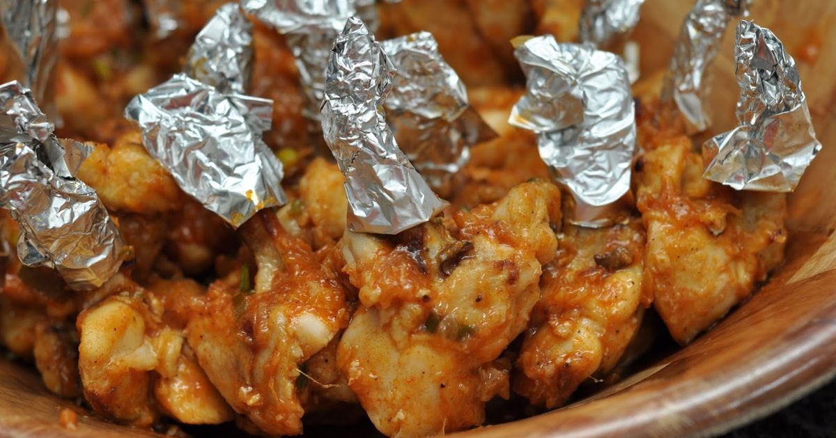 Healthy Flavorful Chicken Lollipops