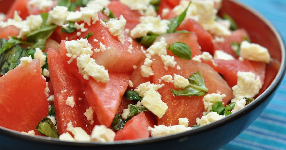 Watermelon & Feta Salad