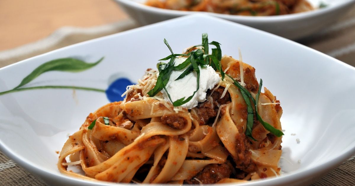 Tagliatele Bolognese