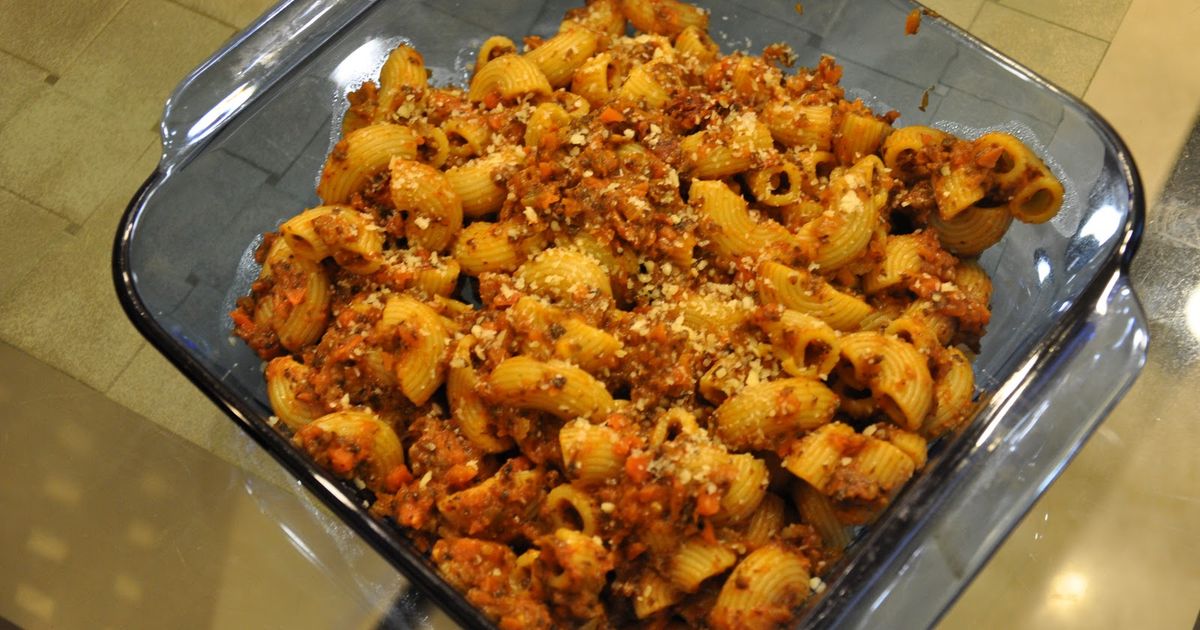 Mushroom Bolognese, vegetarian Bolognese