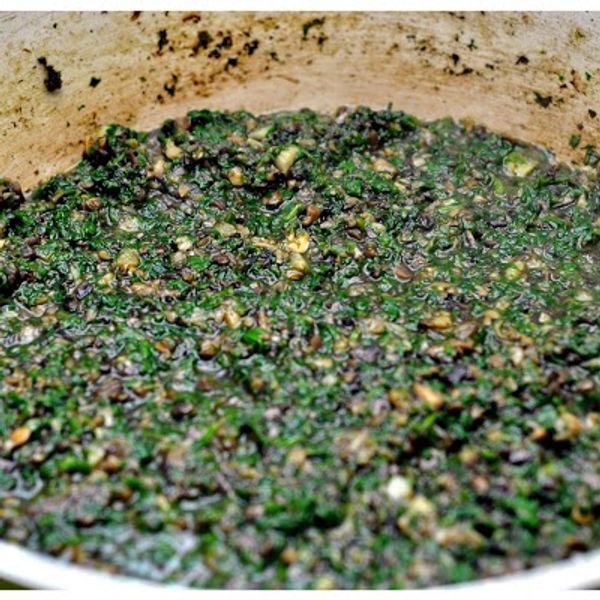 Mediterranean Style Mushroom Spinach Whole Wheat Pasta gallery photo 3