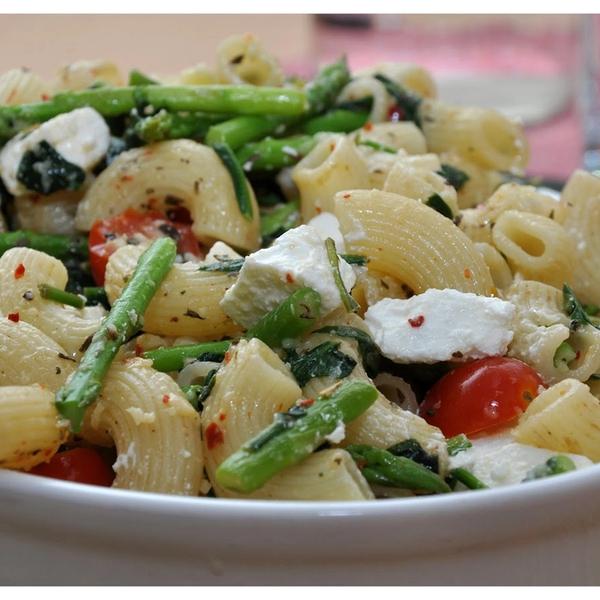 Pasta with Veggies and Feta Cheese gallery photo 1