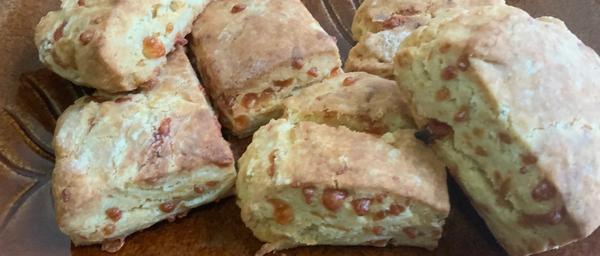 Gluten Free Cheese & Garlic Scones (with Recipe Video)